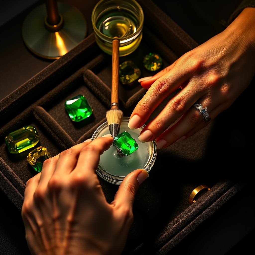 Beyond the Sparkle: A Deep Dive into Green Gemstone Jewelry Maintenance and Authenticity