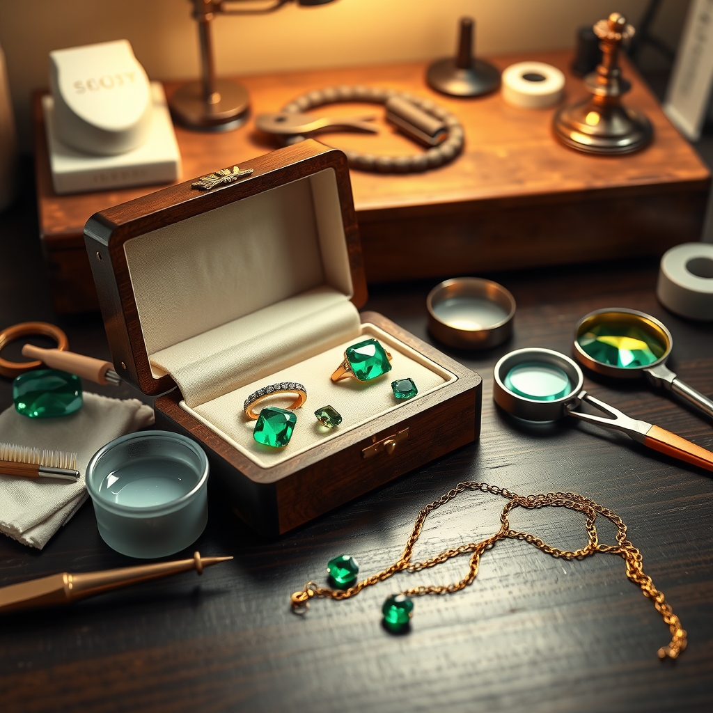 The Art of Preserving Beauty: Essential Jewelry Care and Repair Techniques for Green Gemstones and Beyond