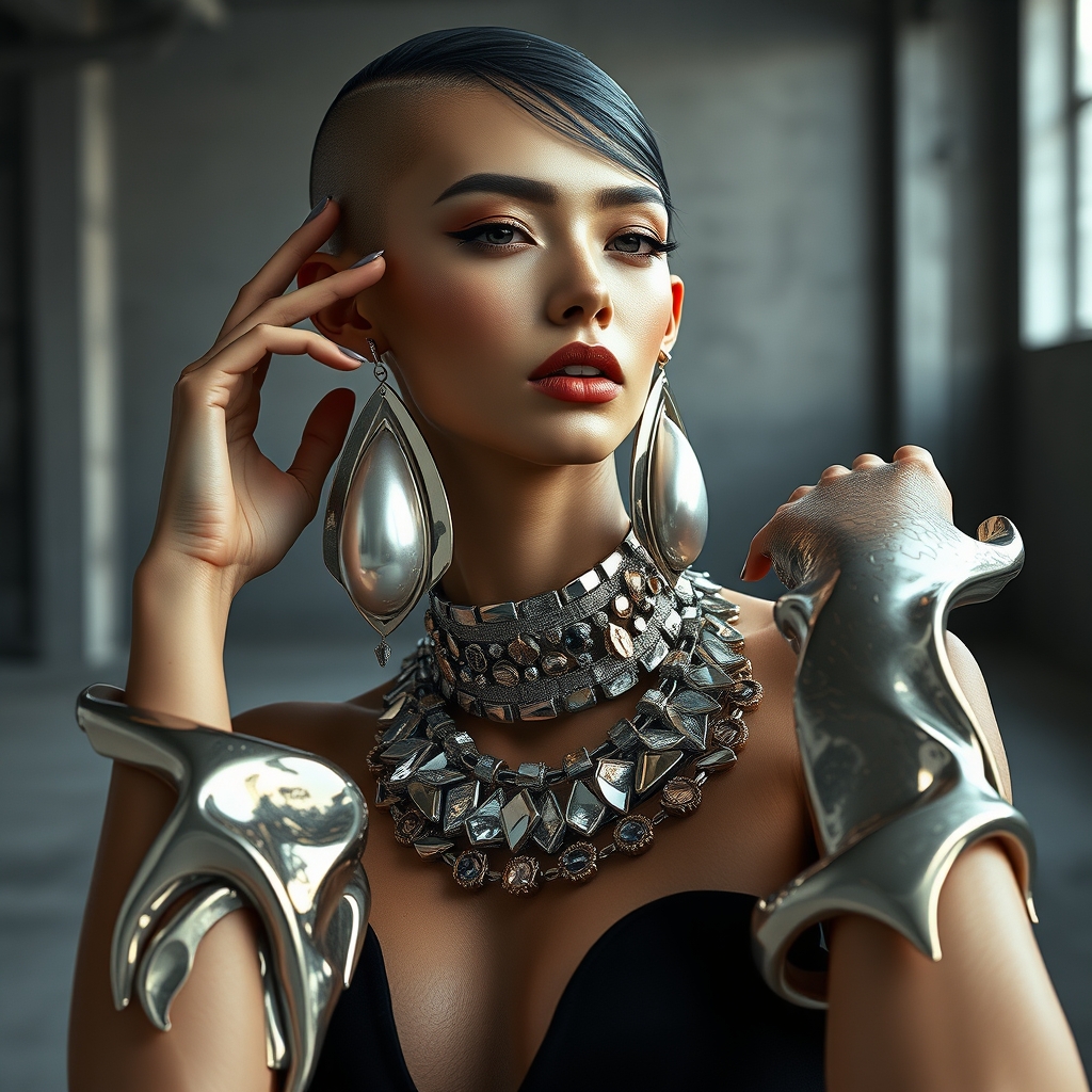 The Gilded Canvas: How Sculptural Silver and Fluid Wearable Art Are Painting the Future of Runway Jewelry
