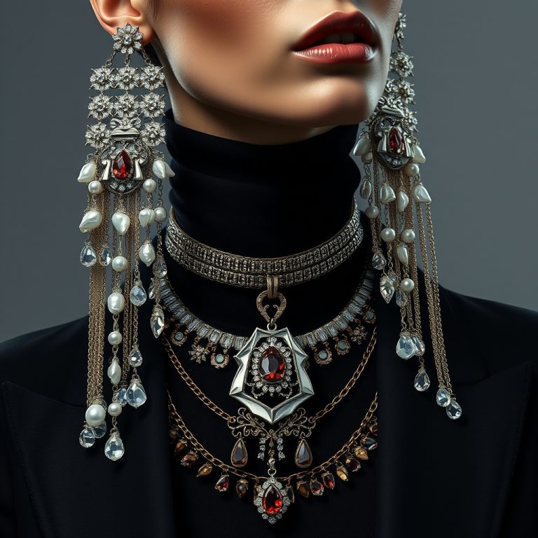 The Gilded Crescendo: How Runway Chandelier Earrings and Statement Pendant Necklaces Are Orchestrating a New Era of Couture Jewelry