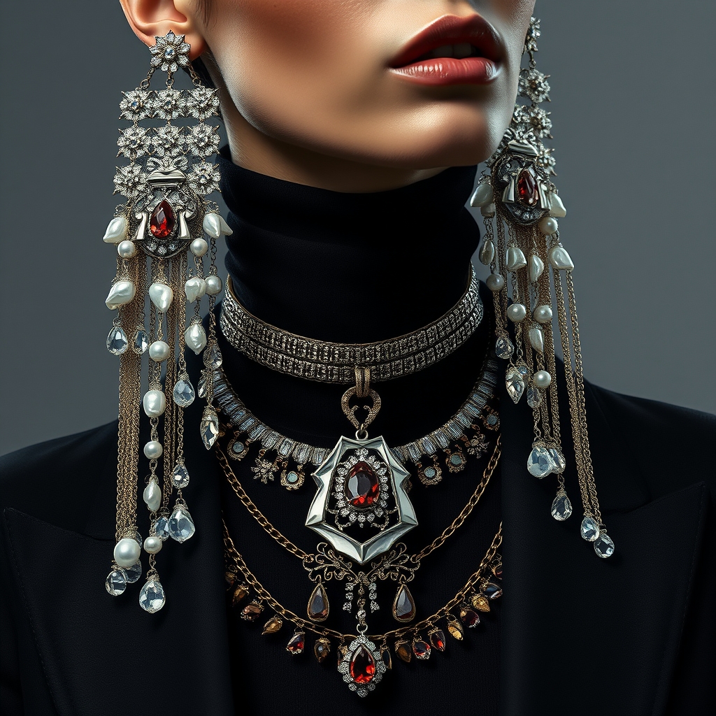 The Gilded Crescendo: How Runway Chandelier Earrings and Statement Pendant Necklaces Are Orchestrating a New Era of Couture Jewelry
