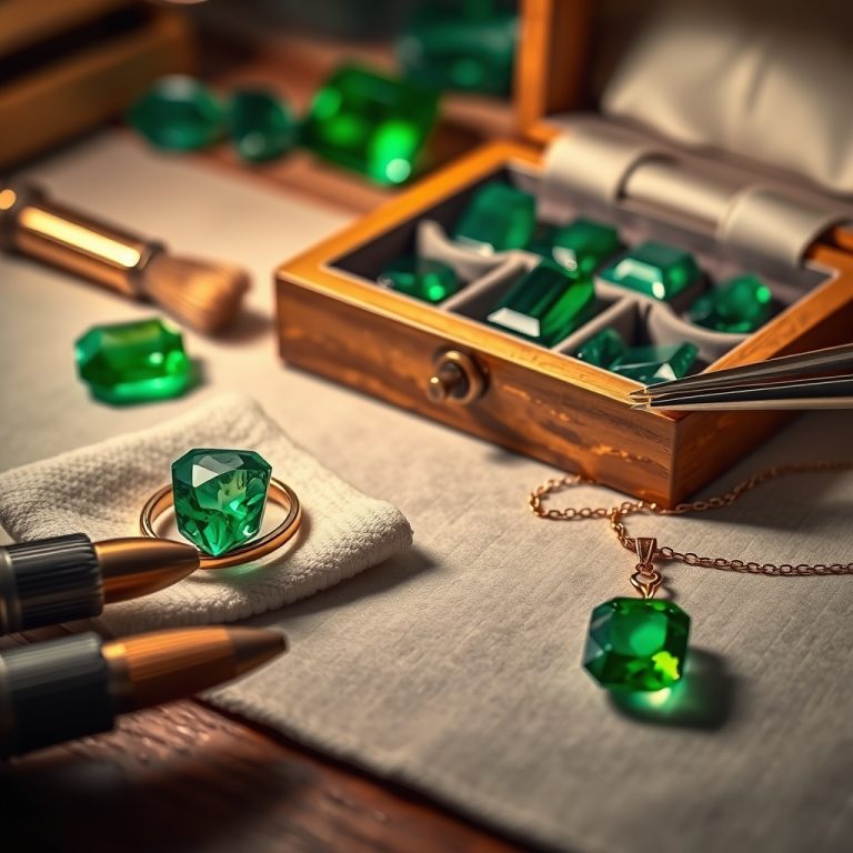 The Jeweler’s Guide to Reviving and Protecting Your Treasured Green Gemstones