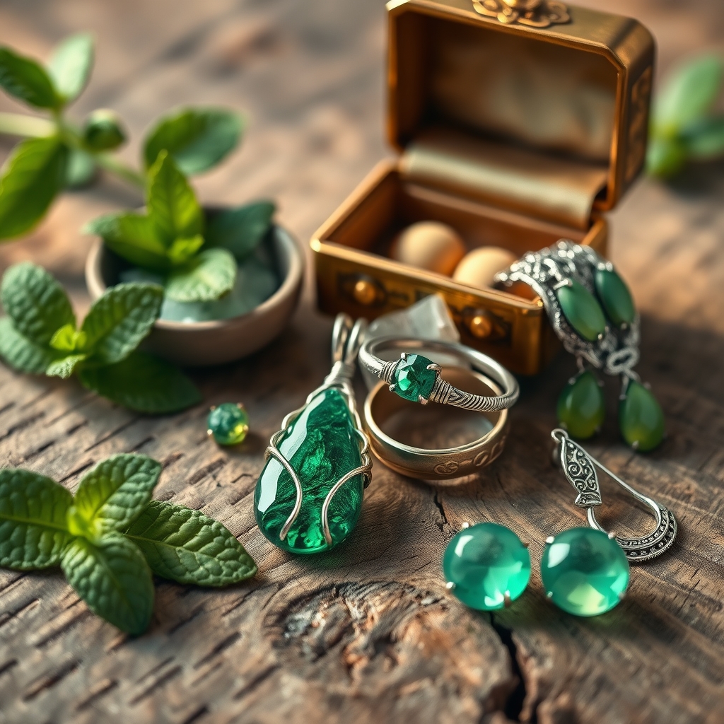 The Luminous World of Green Jewelry: Sustainability, Style, and Soulful Stones