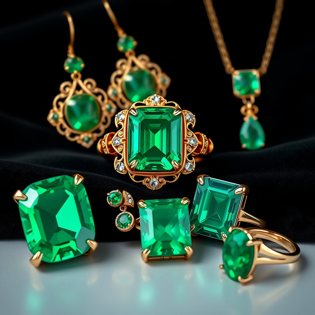 Emerald Jewelry as a Symphony of Modern Artistry and Timeless Sentiment