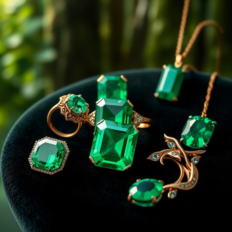 Emerald Jewelry as a Testament to Individuality: Crafting Bespoke Narratives with Green Fire