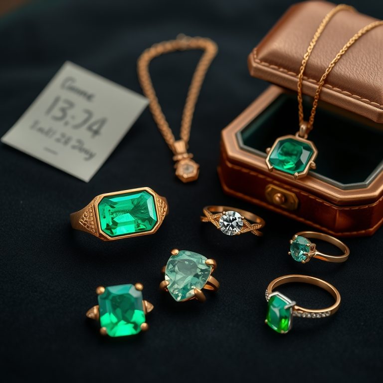 Emerald Jewelry in the Modern Age: Crafting Bold Statements with Ethical Green Fire