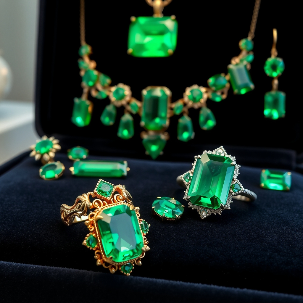 Emerald Jewelry in the Spotlight: Crafting Modern Legacies with Green Brilliance