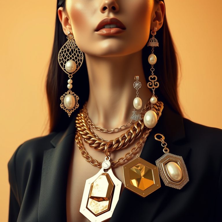 The Gilded Revolution: How Asymmetrical Drop Earrings and Chunky Gold Chains Are Redefining Runway Jewelry