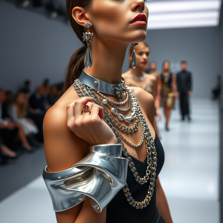 The Gilded Spectacle: How Runway Jewelry is Blurring the Lines Between Art and Adornment