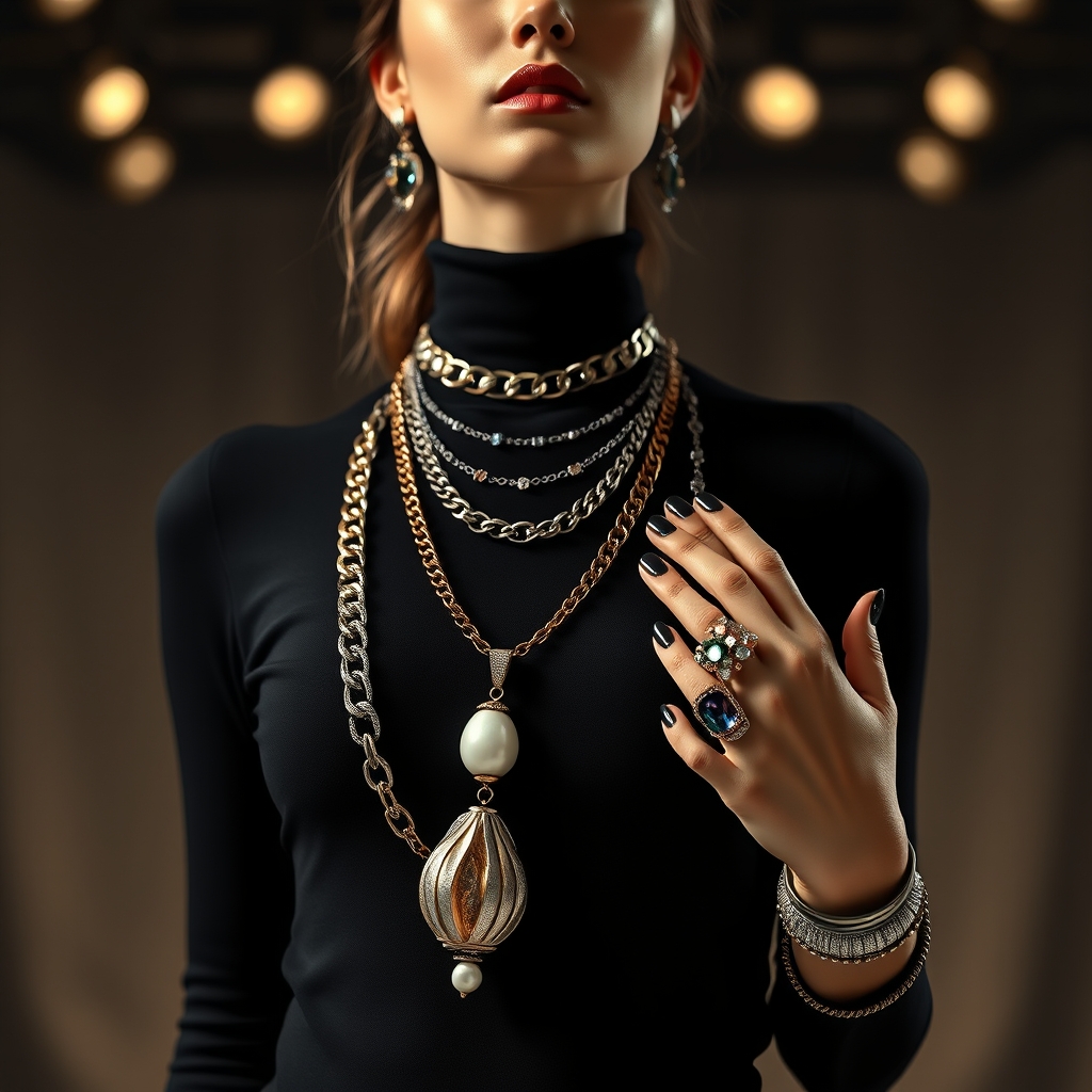 The Gilded Whisper: How Modern Heirloom Jewelry and Layered Necklaces Are Redefining Runway Romance