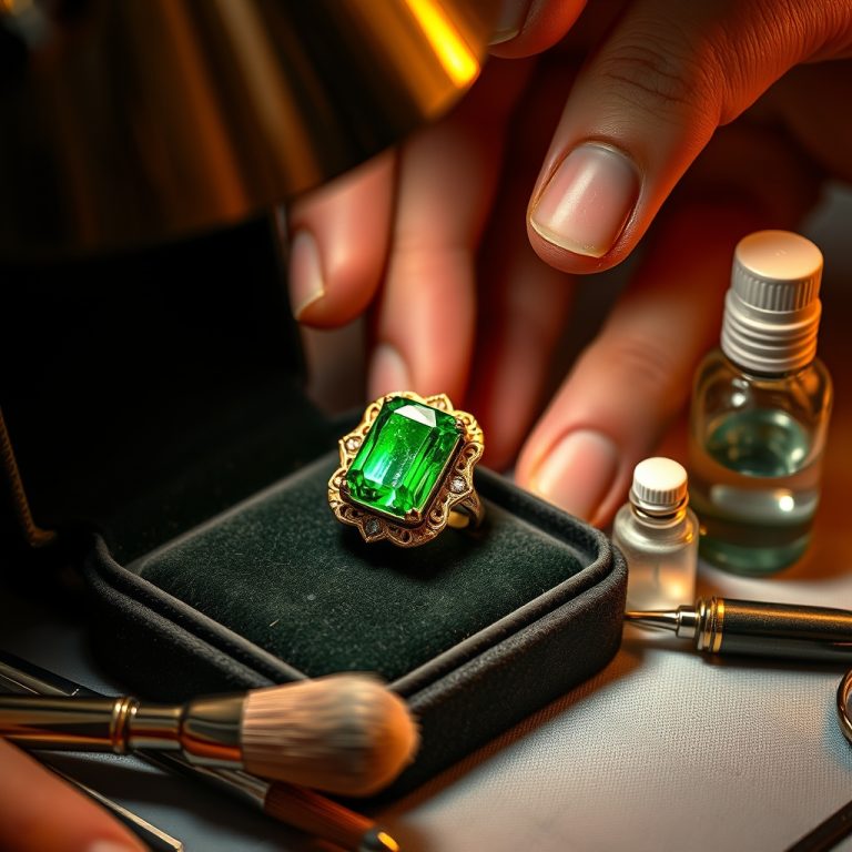 The Silent Guardians of Your Jewelry Box: Expert Techniques for Preserving Green Gemstones and Delicate Pieces