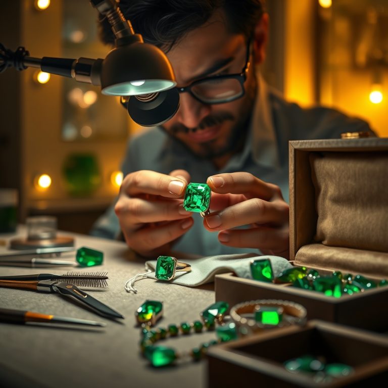 Whispers of the Earth: Unveiling the Secrets of Green Gemstone Jewelry Care and Restoration
