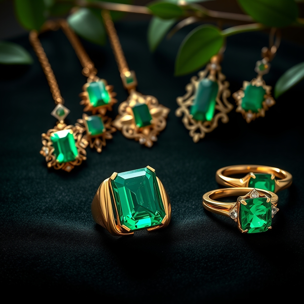 The Green Canvas: How Emerald Jewelry Captures Modern Stories with Artistic Boldness and Ethical Soul