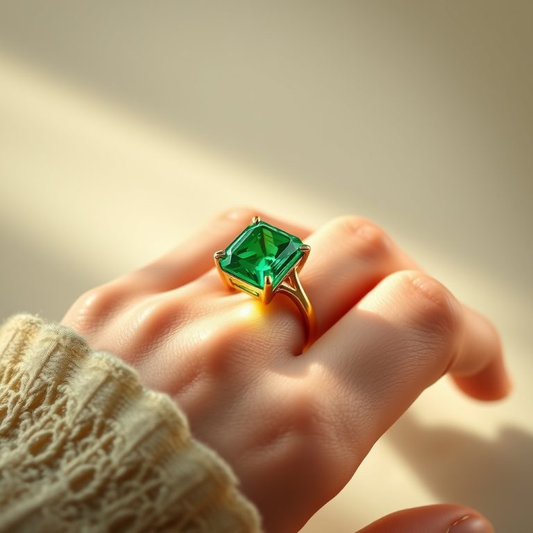 Emerald Elegance: Crafting Modern Vintage-Inspired Emerald Jewelry with Ethical Sophistication