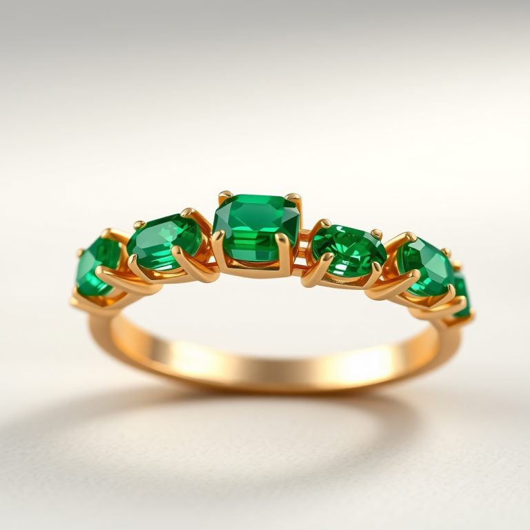 Emerald Elegance: The Art of Crafting Modern Vintage-Inspired Emerald Jewelry with Ethical Sophistication
