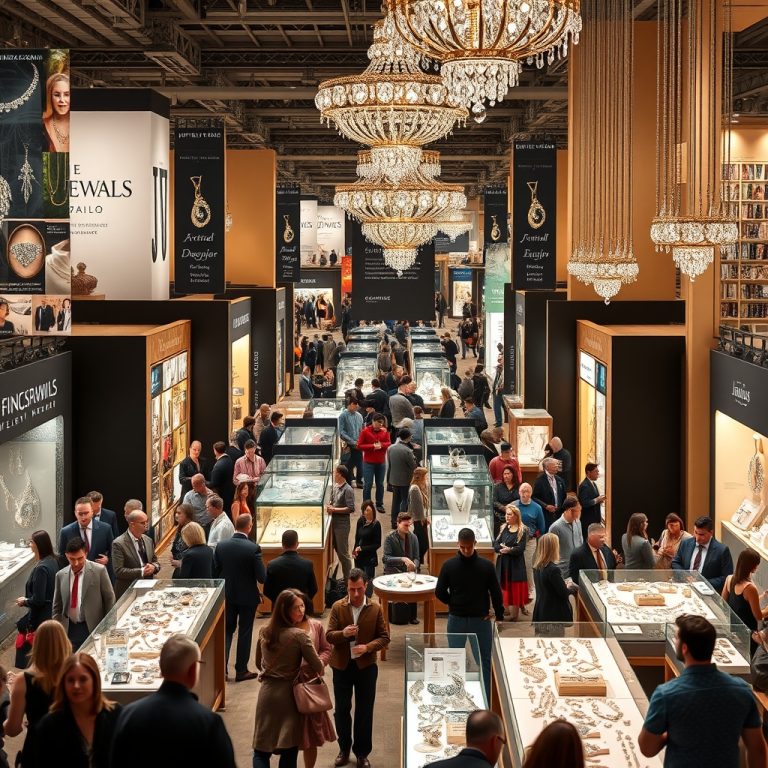 The Gilded Odyssey: Navigating the Waves of Innovation at the International Jewelry Expo