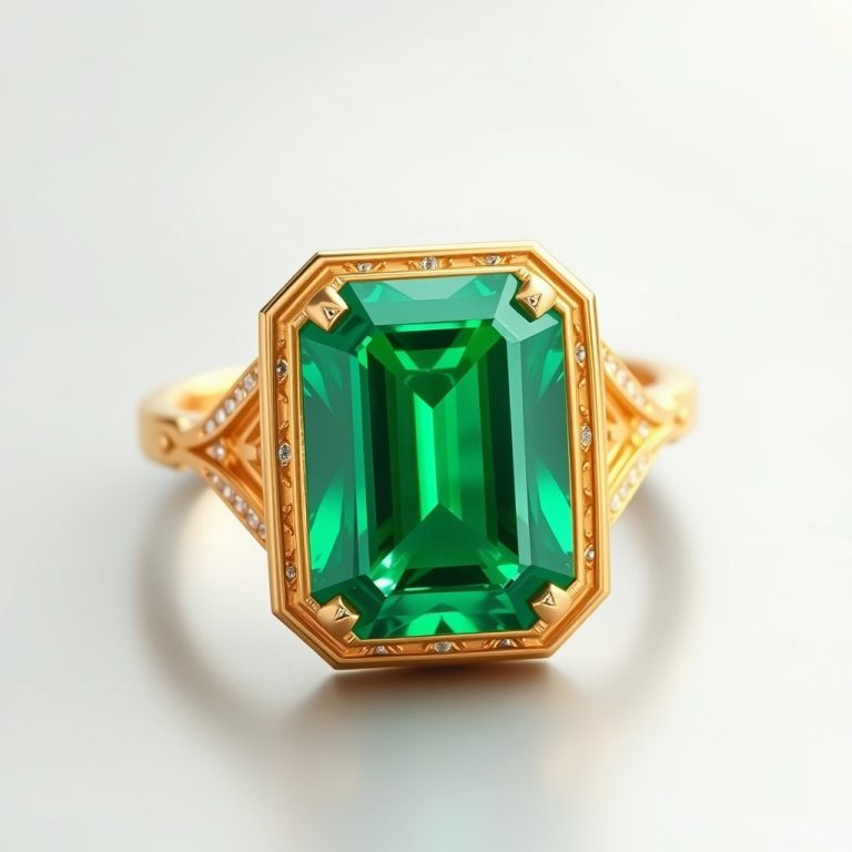 The Verdant Vow: Crafting Modern Emerald Engagement Rings with Ethical Elegance