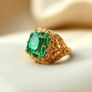 Emerald Elegance: Crafting Modern Jewelry with Artistic Precision and Ethical Passion