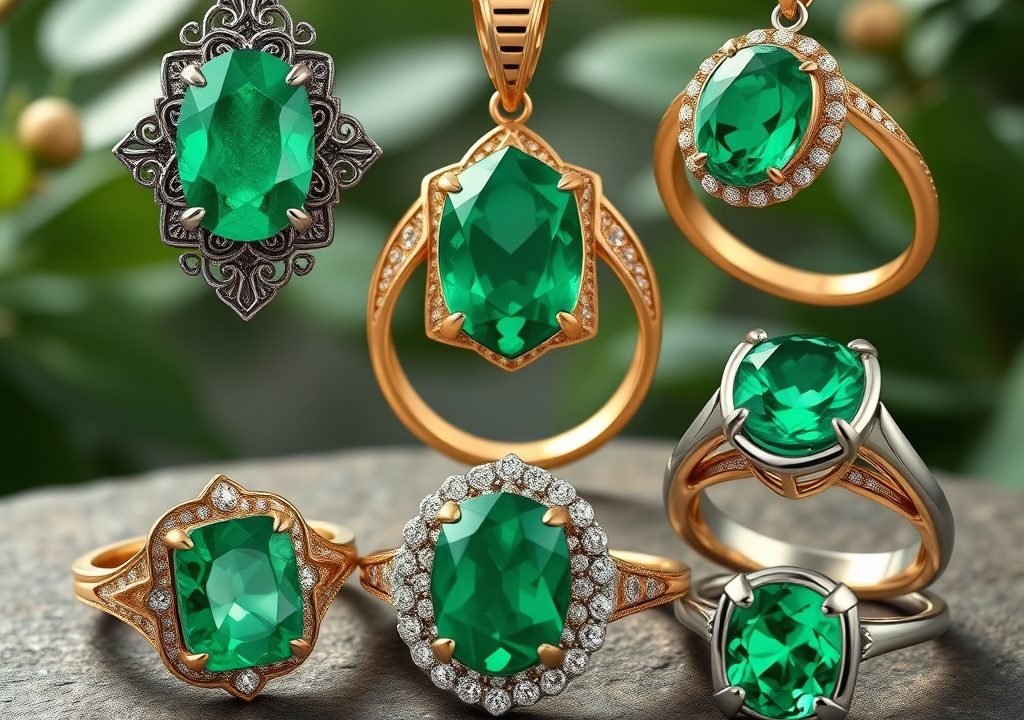 Emerald Elegance: Crafting Modern Jewelry with Artistic Precision and Ethical Passion
