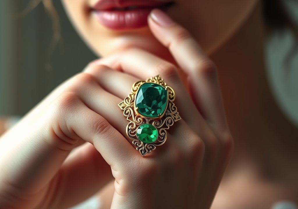 Emerald Elegance: Crafting Modern Vintage-Inspired Emerald Jewelry with Ethical Sophistication