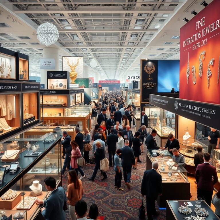 The Gilded Odyssey: Navigating the Waves of Innovation at the International Jewelry Expo